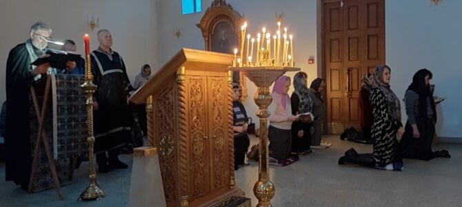 Великий покаянный канон прп. Андрея Критского. Среда